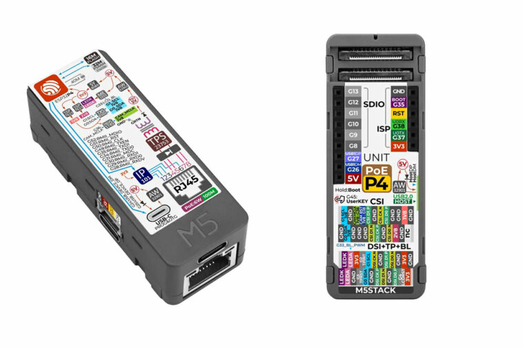 Unité M5Stack PoE-P4 : Kit de développement ESP32-P4 avec PoE et interfaces variées 1 M5Stack Unit PoE-P4: ESP32-P4 PoE development board