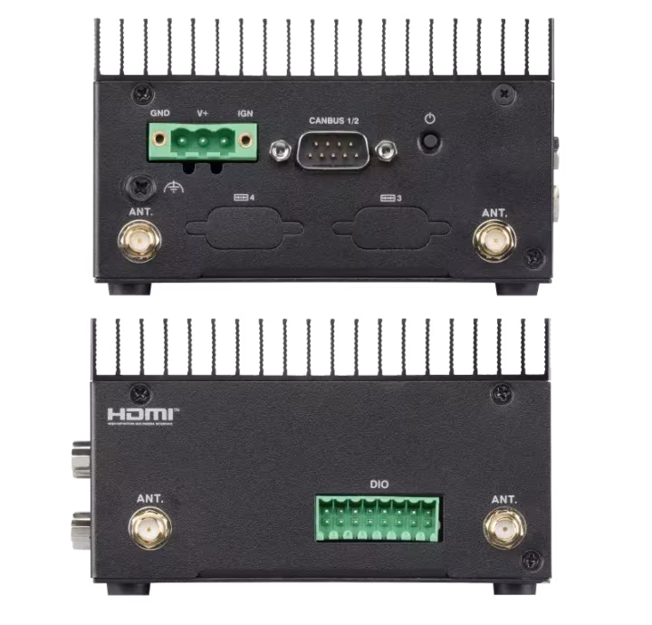 Ordinateur sans ventilateur Intel Arrow Lake CAN Bus Ignition DIO bornier Ordinateur sans ventilateur Intel Arrow Lake avec bus CAN, allumage, bornier DIO