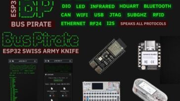 ESP32 Bus Pirate – A Powerful Debugging Tool