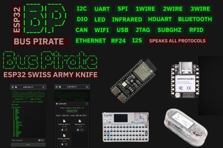 ESP32 Bus Pirate se développe en un puissant outil de débogage 1 ESP32 Bus Pirate – A Powerful Debugging Tool