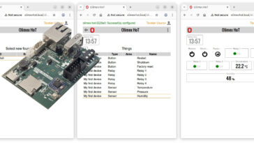 Olimex HoT vise à être une alternative légère et plus facile à utiliser à Home Assistant