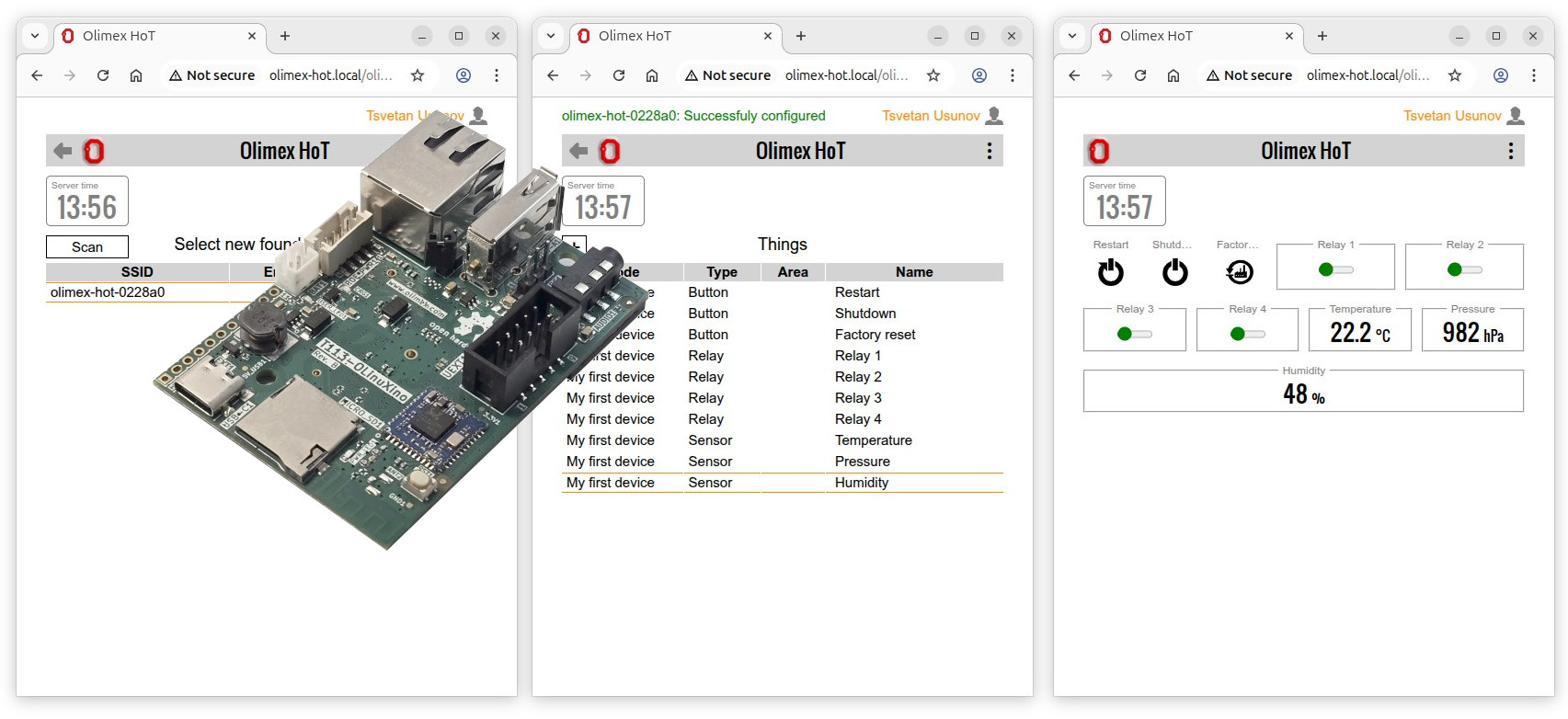 Olimex HoT vise à être une alternative légère et plus facile à utiliser à Home Assistant