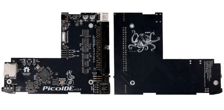 Carte d'émulateur de lecteur IDE Raspberry Pi RP2350 Carte d'émulateur de lecteur IDE Raspberry Pi RP2350