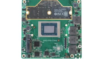Ryzen AI Embedded P100 COM Express module