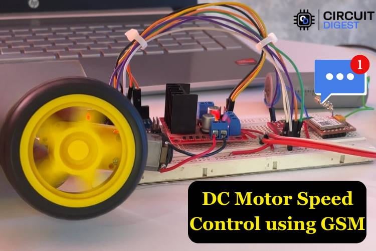 DC Motor Speed Control Using GSM