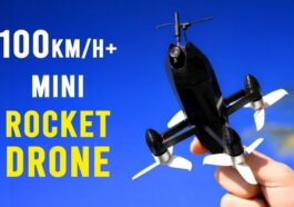 Smallest DIY ESP32 Brushless Rocket Drone