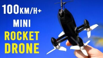 Smallest DIY ESP32 Brushless Rocket Drone