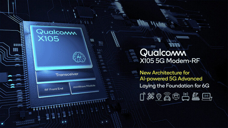 Qualcomm X105 : Le premier modem 5G/6G au monde avec des performances révolutionnaires 1 Qualcomm X105 5G Model RF