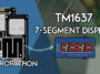 MicroPython : ESP32/ESP8266 TM1637 Affichage LED à 4 chiffres et 7 segments