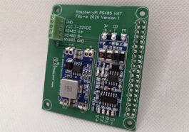 Industrial RS485 Modbus HAT for Raspberry Pi