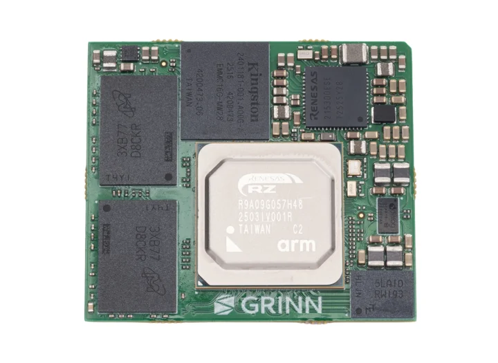 Système sur module d'IA de vision Grinn Renesas RZ/V2H Système sur module d'IA de vision Grinn Renesas RZ/V2H
