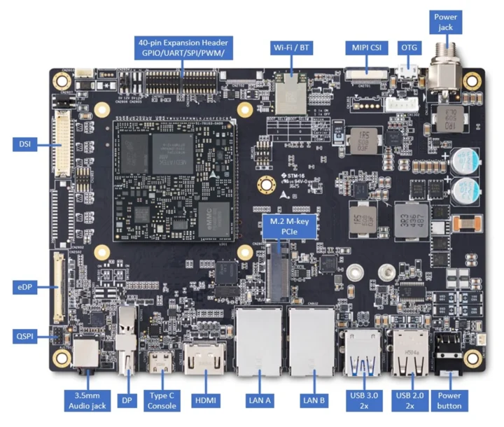 Carte support OSM-EB4, module OSM-MTK510 Carte support OSM-EB4, module OSM-MTK510