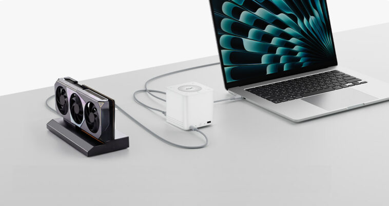 Beelink EX Mate Pro : station d'accueil USB4 v2 multifonction avec chargeur 140 W et eGPU 1 Beelink EX Mate Pro USB4 v2 dock
