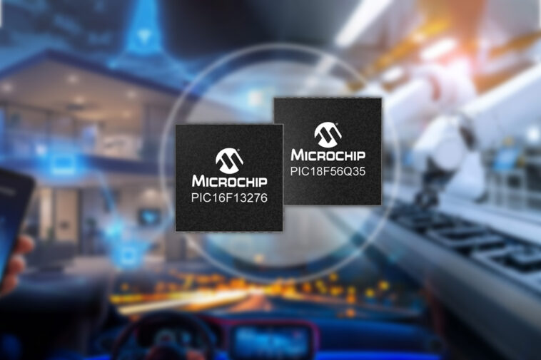 Microcontrôleurs PIC16F132 et PIC18-Q35 : Performances et caractéristiques innovantes 1 PIC16F13276 and PIC18 Q35 families of MCUs with Configurable Logic Blocks