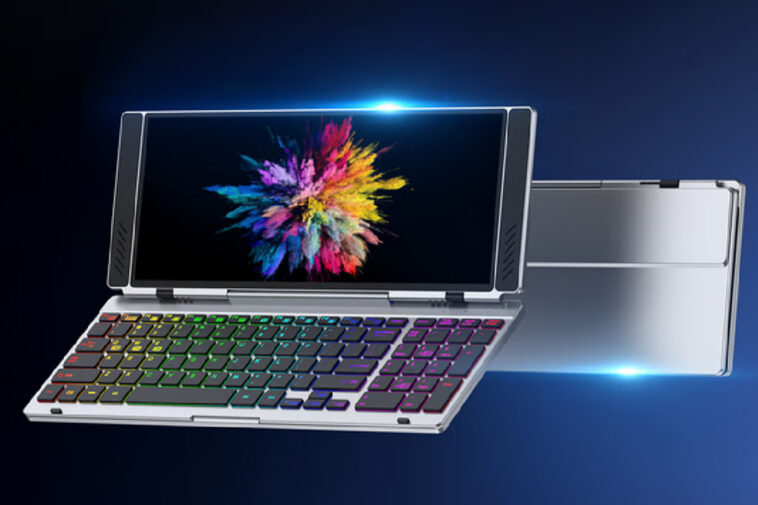 VitaLink : Le clavier portable avec écran tactile 4K pour le multitâche en déplacement 1 VitaLink keyboard with 4K touchscreen 1