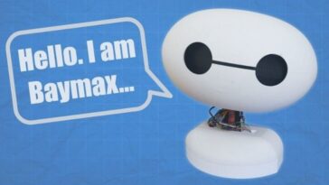 Robot conversationnel Baymax avec intégration animatronique et IA 9 Conversational Baymax Robot with Animatronics and AI Integration