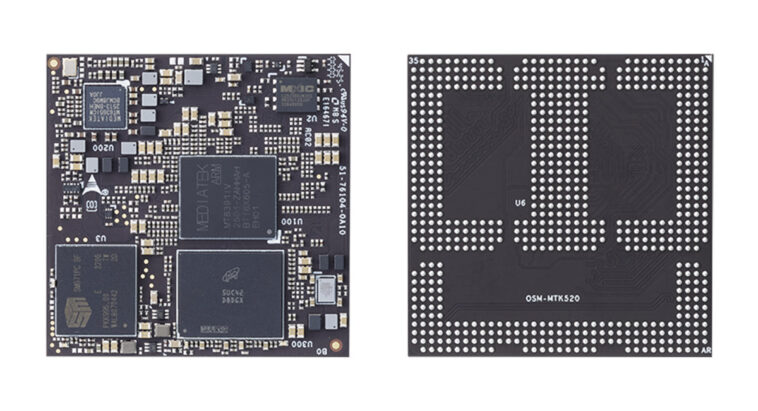 ADLINK OSM-MTK520 : module compact pour Edge AI avec MediaTek Genio 520 1 MediaTek Genio 520 OSM Size L system-on-module
