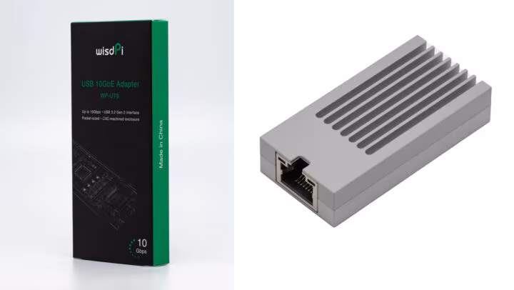 Adaptateur WisdPi WP-UT9 10GbE USB 3.2 Adaptateur WisdPi WP-UT9 10GbE USB 3.2