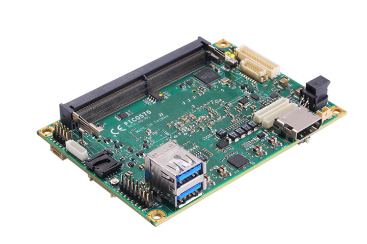 Axiomtek PICO570 Pico ITX SBC avec processeurs Intel Core Ultra Axiomtek PICO570 Pico ITX SBC avec processeurs Intel Core Ultra