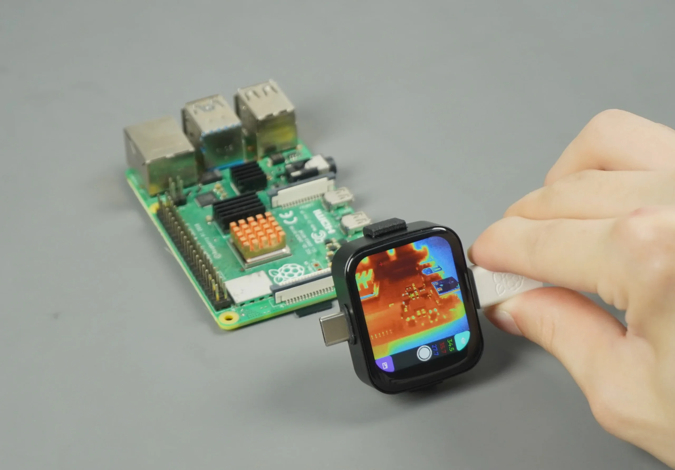 Sipeed T256s - Une caméra thermique USB avec capteur LWIR 256×192, super résolution AI 640x480