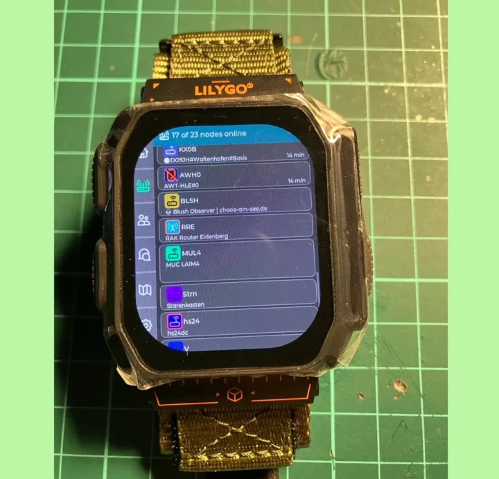 T-Watch Ultra Meshtastic T-Watch Ultra Meshtastic