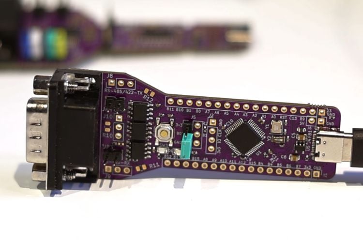 Sonde FalCAN simplifiant le débogage des bus CAN, UART et RS-485 pour les ingénieurs 1 The FalCAN Probe is an open-source communication and debugging tool