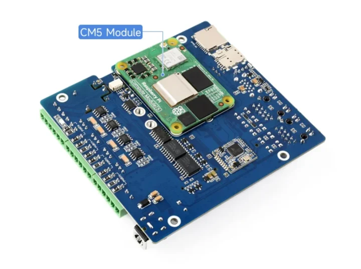 Borniers de carte de support industriel Raspberry Pi CM5 Borniers de carte de support industriel Raspberry Pi CM5