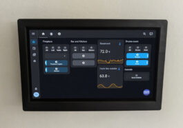 HAUI 3Gang 7-inch Display Wall Mount Dashboard WiFi