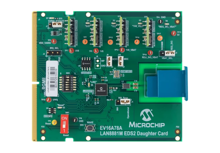 Carte fille LAN8881M EDS2