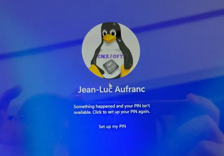 Code PIN Windows 11 non disponible