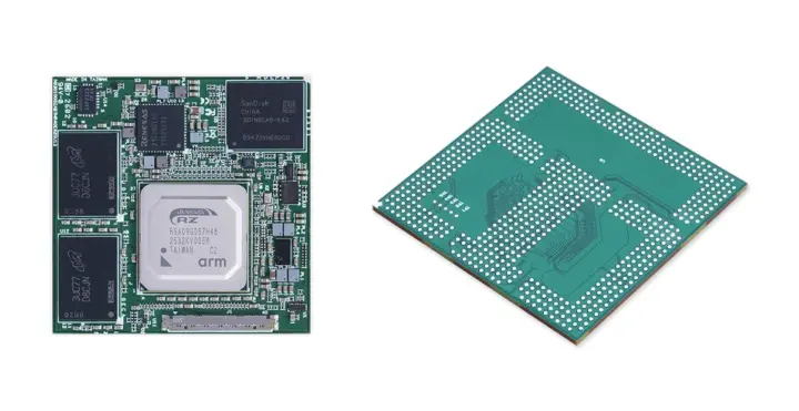 Système sur module Renesas RZ/V2H OSM taille L