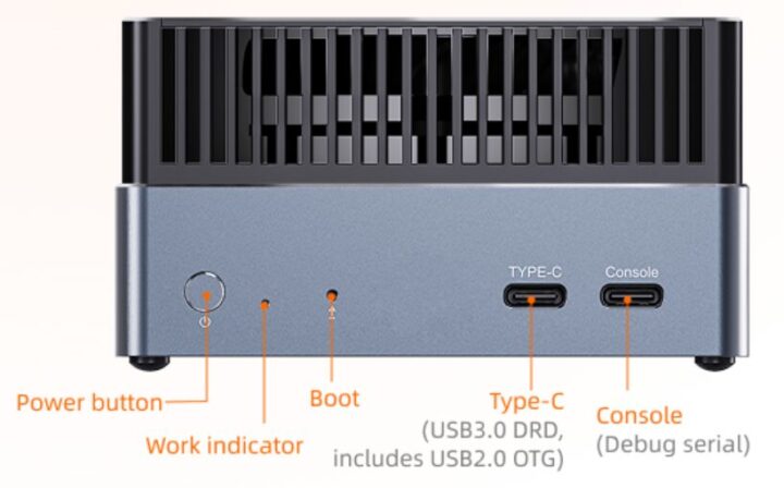 Interface avant AIBOX K3