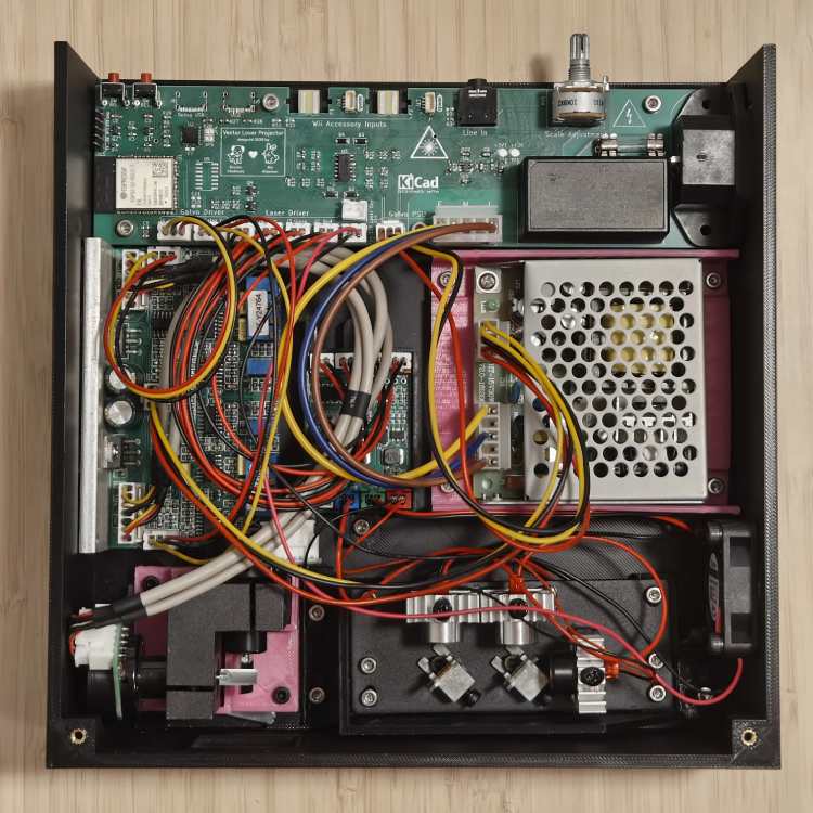 Projecteur laser alimenté par ESP32