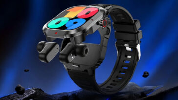 WristBuds 2 in 1 Smartwatch with ENC Earbuds