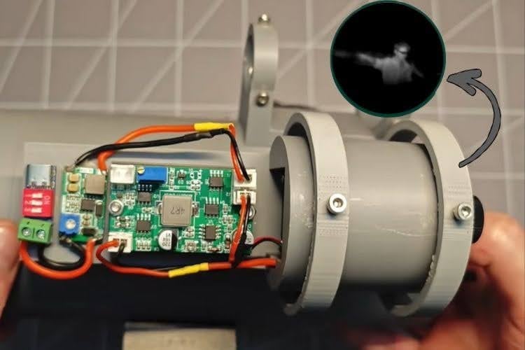 Une approche maison de la vision nocturne à longue portée 1 A Simple DIY Ultra Long-Range Night Vision Build