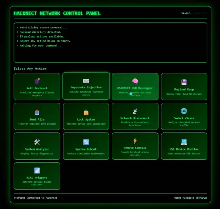 Contrôle PC Hacknect