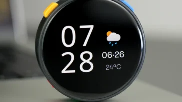 ESP32-S3 AMOLED stopwatch