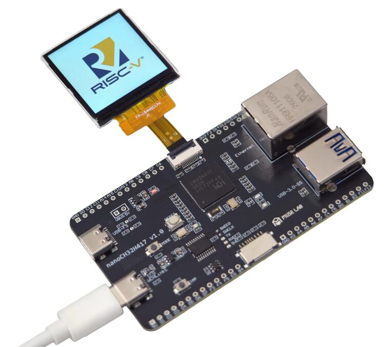 Présentation de la carte de développement MuseLab nanoCH32H417 pour projets électroniques 1 nanoCH32H417 Development Board Overview