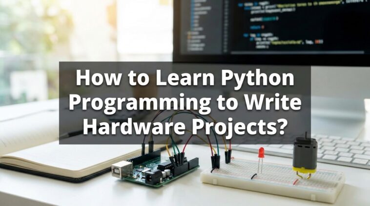 Comment apprendre Python pour réaliser des projets hardware ? 1 Comment Apprendre Python Pour Réaliser Des Projets Hardware