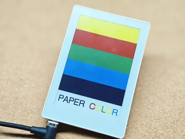 Démo Arduino M5Stack Paper Color Démo Arduino M5Stack Paper Color