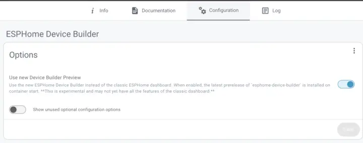 Aperçu du nouveau Device Builder de Home Assistant