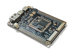 Compact ESP32-P4 ESP32-C5 board