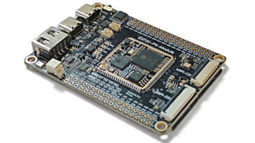 Compact ESP32-P4 ESP32-C5 board