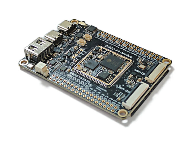 Nouvelle carte compacte ESP32-P4C5 avec connecteurs MIPI et WiFi 6 1 Compact ESP32-P4 ESP32-C5 board