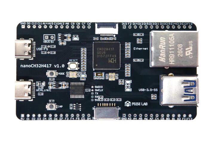 Carte de développement nanoCH32H417 Carte de développement nanoCH32H417