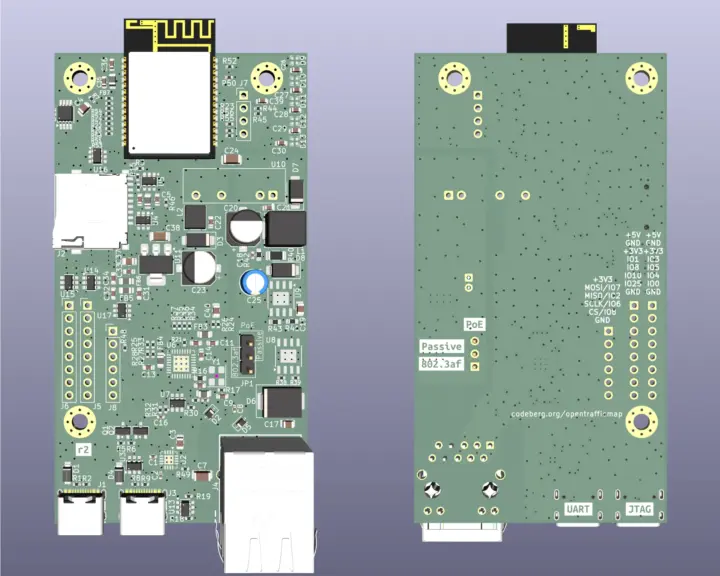Carte ESP32-C5 V2X 802.11p Carte ESP32-C5 V2X 802.11p