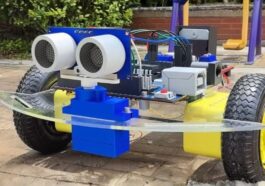 Giant Arduino Obstacle Avoidance Robot Built 7 Times Bigger Than Normal