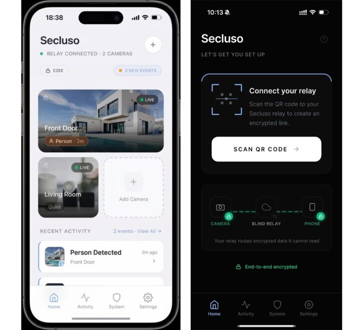 Application Secluso Mobile Application Secluso Mobile