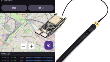 ESP32-C5 traffic monitoring V2X2MAP