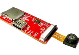 NuMicro M55M1 AI gesture control board